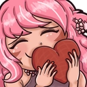 Eleri Holding a Heart